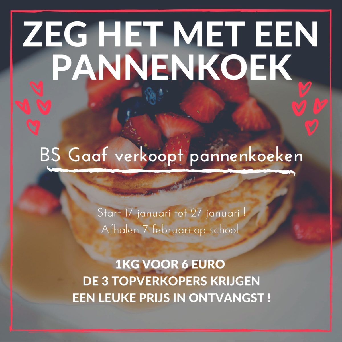 Levering pannenkoeken